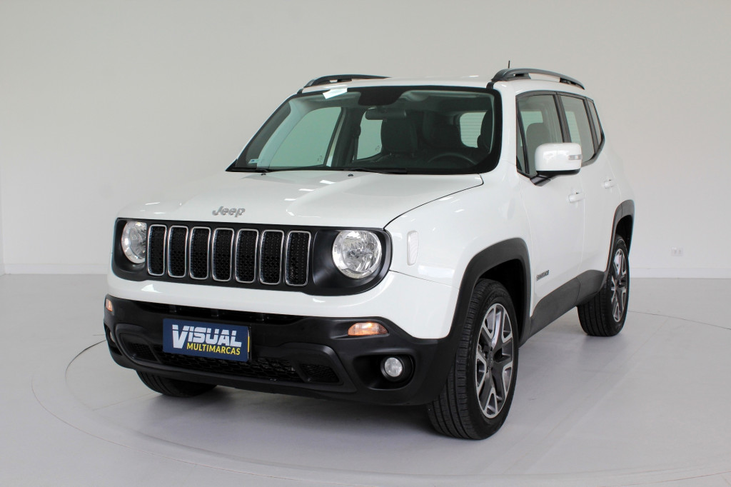 JEEP RENEGADE 2.0 LONGITUDE TURBO DIESEL 4P 4X4 AUTOMÁTICO 9M - 2019 - BRANCO JEEP RENEGADE 2.0 LONGITUDE TURBO DIESEL 4P 4X4 AUTOMÁTICO 9M - 2019 - BRANCO