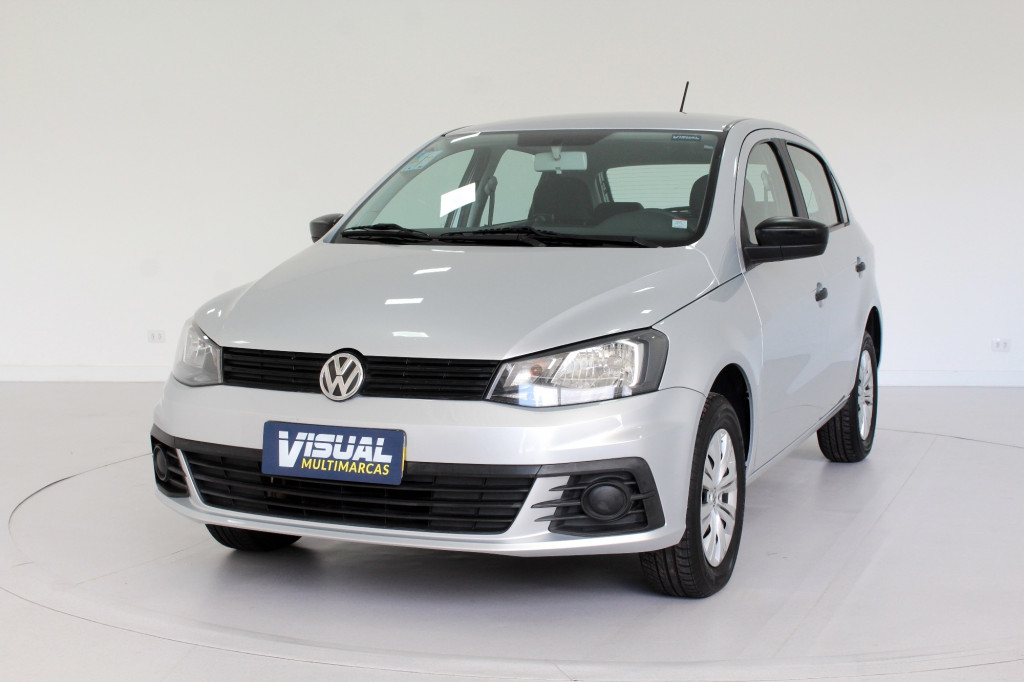 VOLKSWAGEN GOL 1.6 TRENDLINE TOTALFLEX 4P MANUAL - 2018 - PRATA VOLKSWAGEN GOL 1.6 TRENDLINE TOTALFLEX 4P MANUAL - 2018 - PRATA