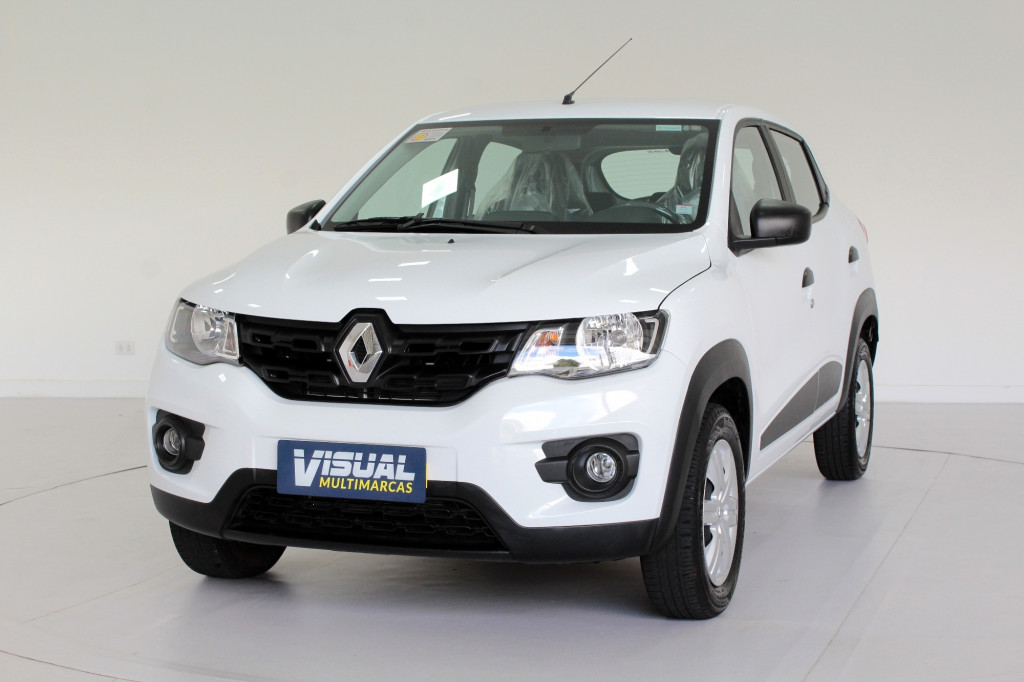 RENAULT KWID 1.0 ZEN FLEX 4P MANUAL - 2021 - BRANCO RENAULT KWID 1.0 ZEN FLEX 4P MANUAL - 2021 - BRANCO