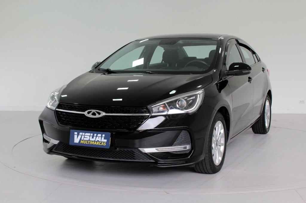CHERY ARRIZO5 1.5 TURBO RX FLEX 4P AUTOMÁTICO CVT 7M - 2019 - PRETO CHERY ARRIZO5 1.5 TURBO RX FLEX 4P AUTOMÁTICO CVT 7M - 2019 - PRETO