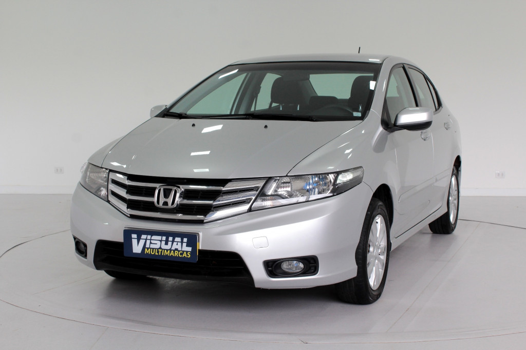 HONDA CITY 1.5 LX FLEX 4P AUTOMÁTICO 5M - 2013 - PRATA HONDA CITY 1.5 LX FLEX 4P AUTOMÁTICO 5M - 2013 - PRATA
