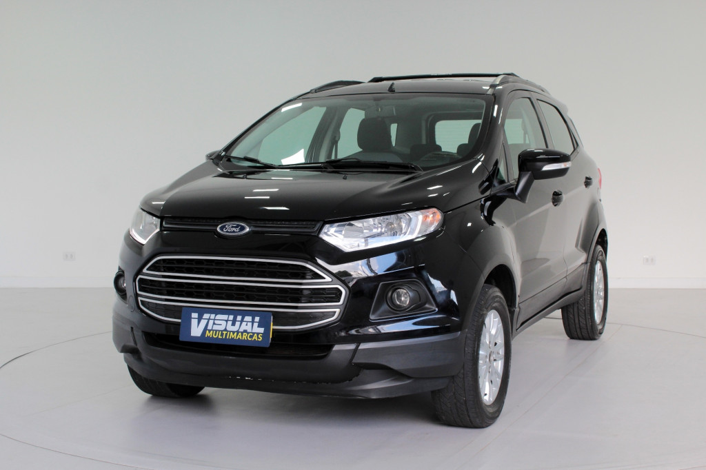 FORD ECOSPORT 1.6 SE 16V FLEX 4P MANUAL - 2015 - PRETO FORD ECOSPORT 1.6 SE 16V FLEX 4P MANUAL - 2015 - PRETO