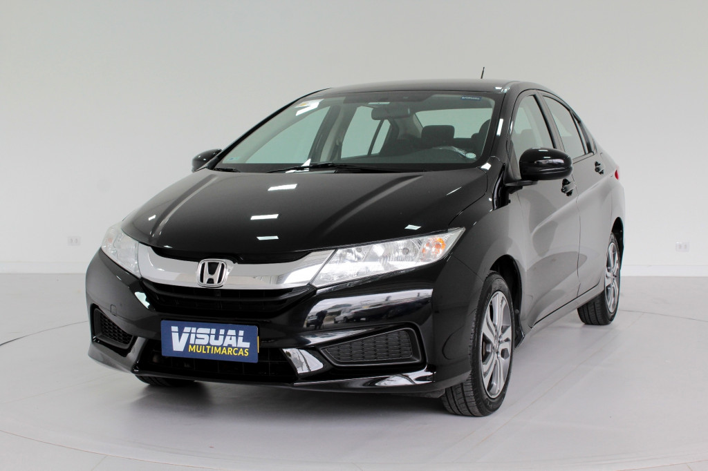 HONDA CITY 1.5 LX FLEX 4P AUTOMÁTICO CVT - 2015 - PRETO HONDA CITY 1.5 LX FLEX 4P AUTOMÁTICO CVT - 2015 - PRETO