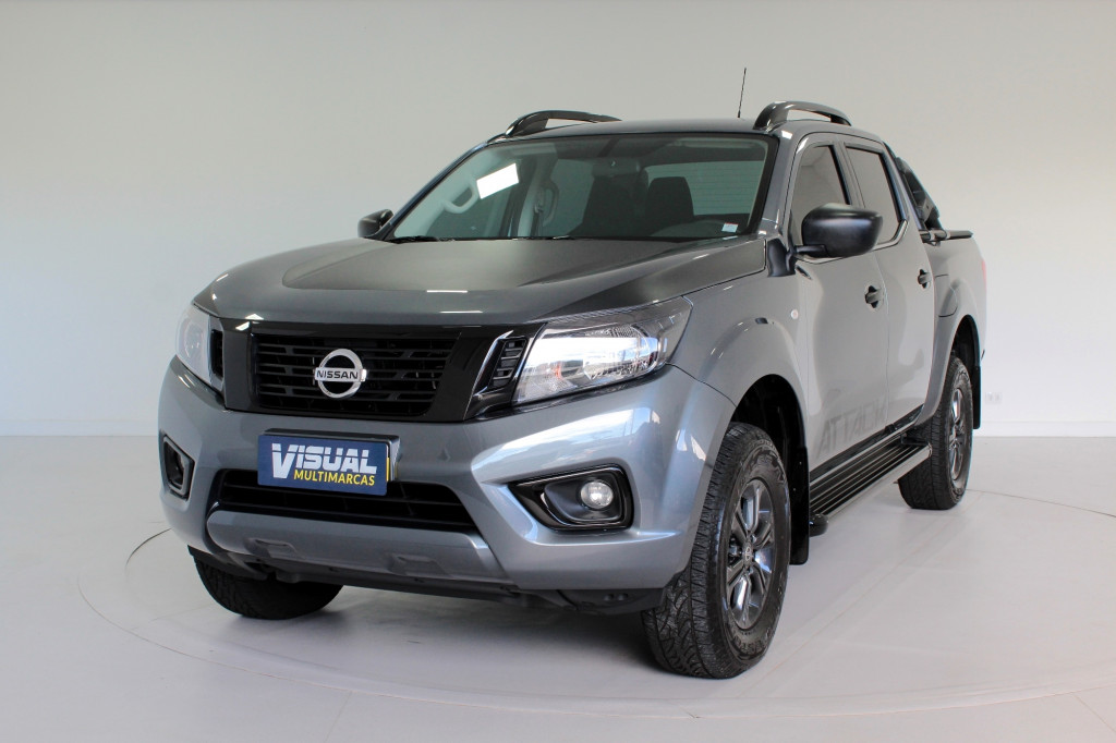 NISSAN FRONTIER 2.3 ATTACK TURBO DIESEL CD 4X4 AUTOMÁTICO 7M - 2020 - CINZA NISSAN FRONTIER 2.3 ATTACK TURBO DIESEL CD 4X4 AUTOMÁTICO 7M - 2020 - CINZA