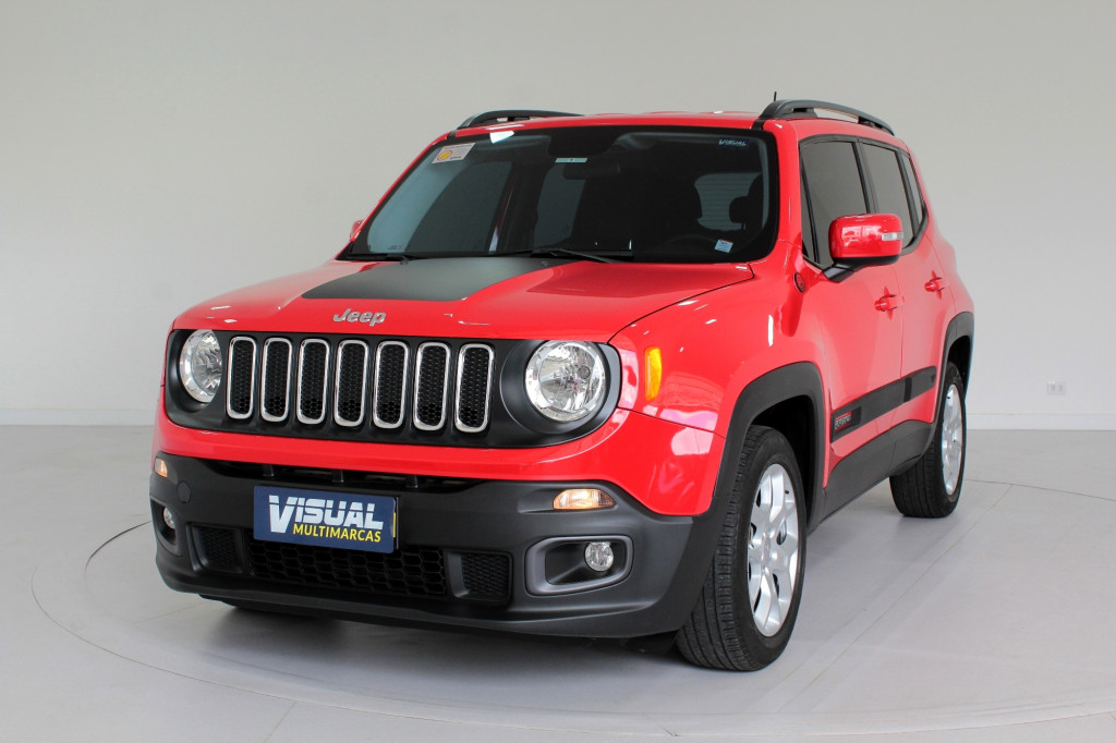 JEEP RENEGADE 1.8 LONGITUDE FLEX 4P AUTOMÁTICO 6M - 2017 - VERMELHO JEEP RENEGADE 1.8 LONGITUDE FLEX 4P AUTOMÁTICO 6M - 2017 - VERMELHO