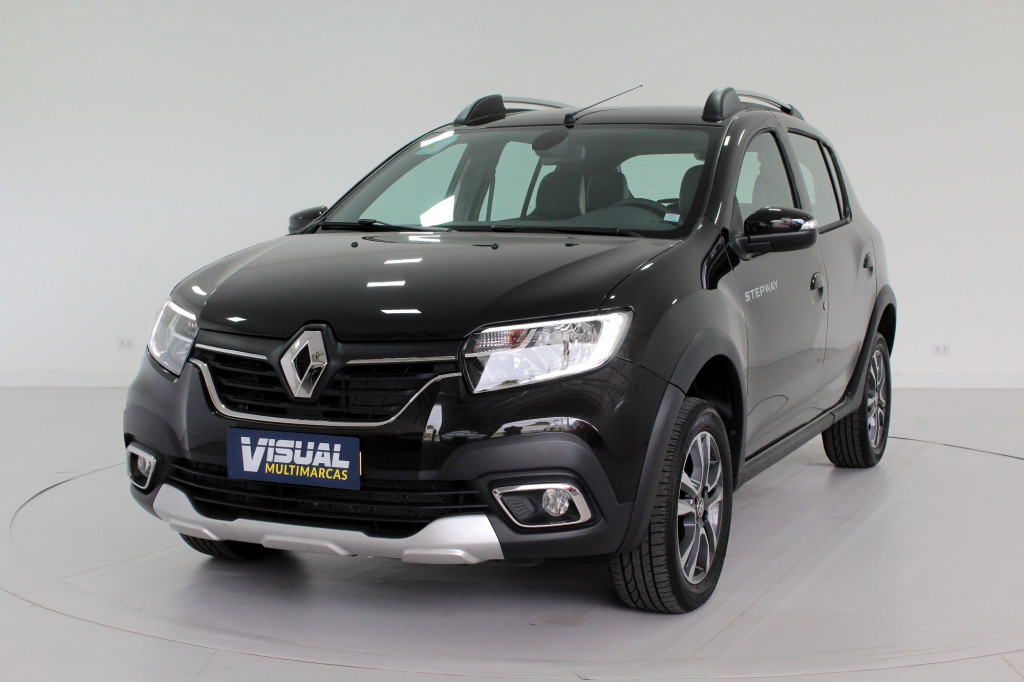 RENAULT STEPWAY 1.6 ICONIC FLEX AUTOMÁTICO CVT 6M - 2021 - PRETO RENAULT STEPWAY 1.6 ICONIC FLEX AUTOMÁTICO CVT 6M - 2021 - PRETO