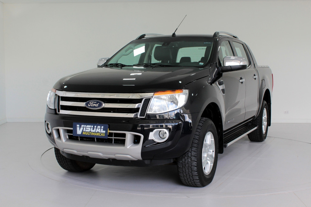 FORD RANGER 3.2 LIMITED 4X4 CD TURBO DIESEL 4P AUTOMÁTICO 6M - 2015 - PRETO FORD RANGER 3.2 LIMITED 4X4 CD TURBO DIESEL 4P AUTOMÁTICO 6M - 2015 - PRETO