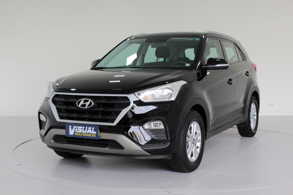 HYUNDAI CRETA 1.6 PULSE FLEX MANUAL 6M - 2018 - PRETO HYUNDAI CRETA 1.6 PULSE FLEX MANUAL 6M - 2018 - PRETO