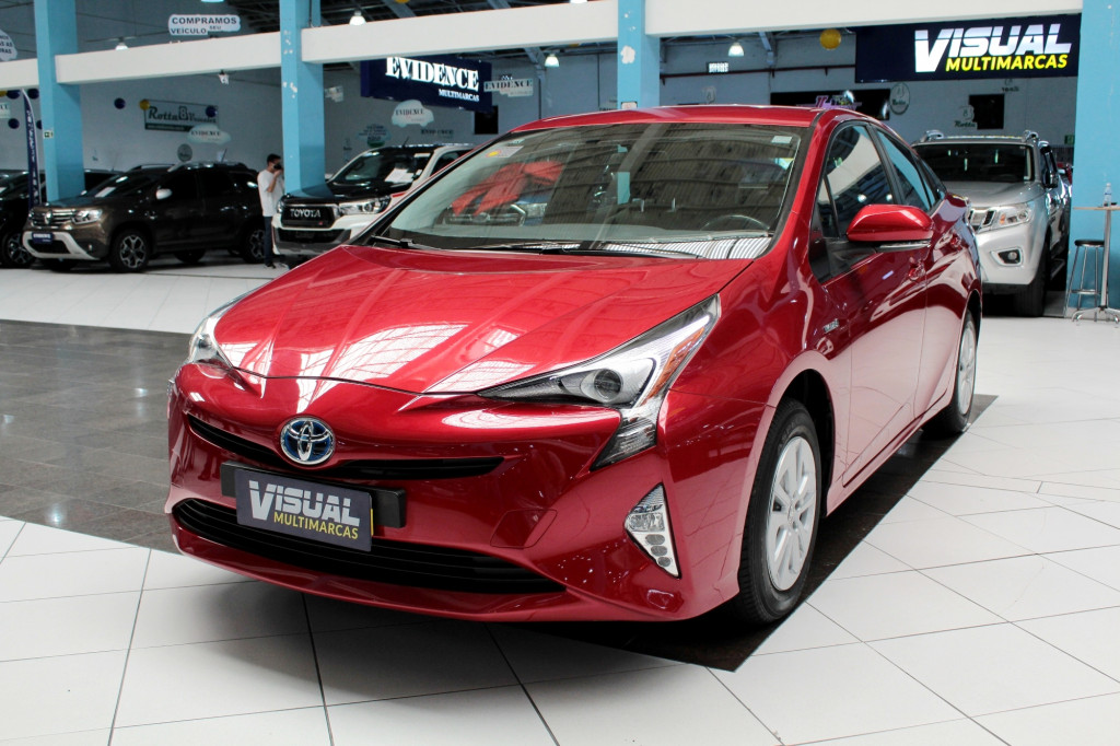 TOYOTA PRIUS 1.8 HÍBRIDO 4P AUTOMÁTICO CVT - 2018 - VERMELHO TOYOTA PRIUS 1.8 HÍBRIDO 4P AUTOMÁTICO CVT - 2018 - VERMELHO