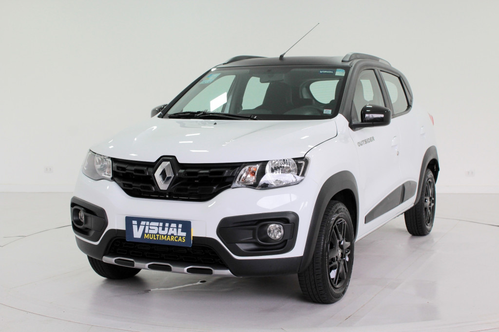 RENAULT KWID 1.0 OUTSIDER FLEX 4P MANUAL - 2020 - BRANCO RENAULT KWID 1.0 OUTSIDER FLEX 4P MANUAL - 2020 - BRANCO