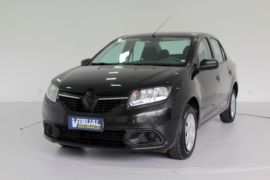 RENAULT LOGAN 1.0 AUTHENTIQUE FLEX MANUAL - 2015 - PRETO RENAULT LOGAN 1.0 AUTHENTIQUE FLEX MANUAL - 2015 - PRETO