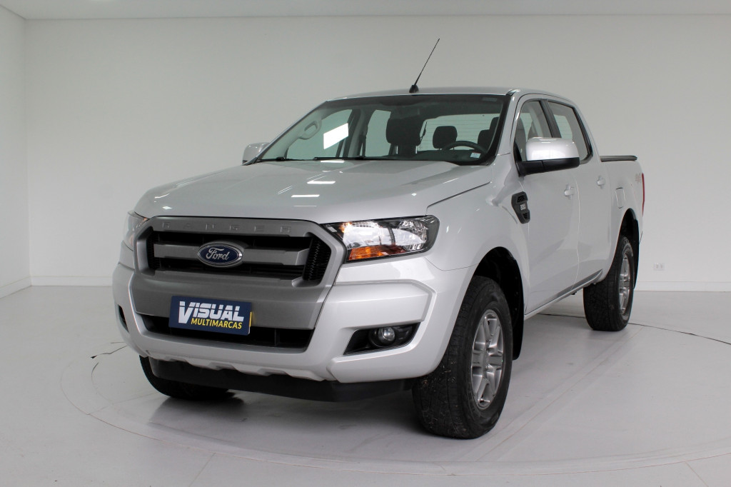 FORD RANGER 2.2 XLS 4X4 CD TURBO DIESEL 4P AUTOMÁTICO 6M - 2019 - PRATA FORD RANGER 2.2 XLS 4X4 CD TURBO DIESEL 4P AUTOMÁTICO 6M - 2019 - PRATA