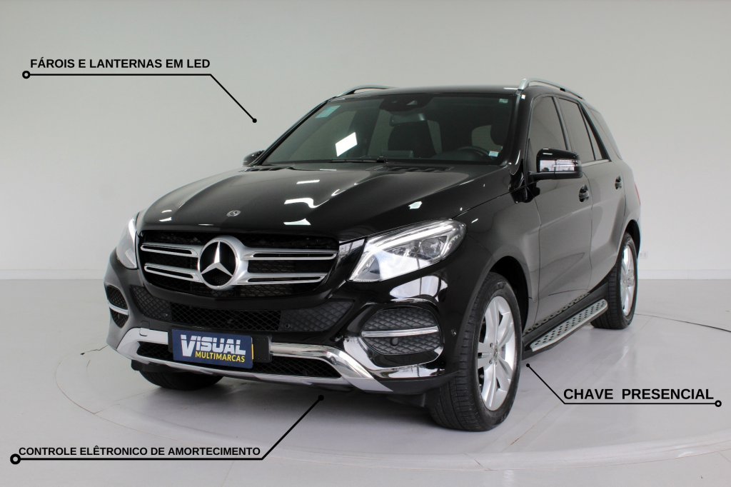 MERCEDES-BENZ GLE 350 3.0 V6 HIGHWAY AWD TURBO DIESEL AUTOMÁTICO 9M - 2018 - PRETO MERCEDES-BENZ GLE 350 3.0 V6 HIGHWAY AWD TURBO DIESEL AUTOMÁTICO 9M - 2018 - PRETO