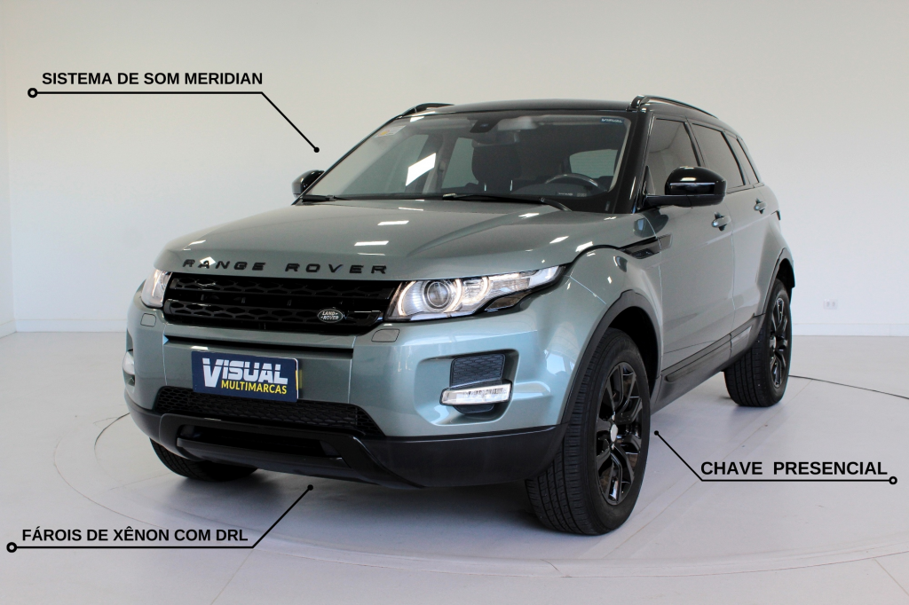 RANGE ROVER EVOQUE 2.0 PURE AWD 4P AUTOMÁTICO 9M - 2015 - CINZA RANGE ROVER EVOQUE 2.0 PURE AWD 4P AUTOMÁTICO 9M - 2015 - CINZA
