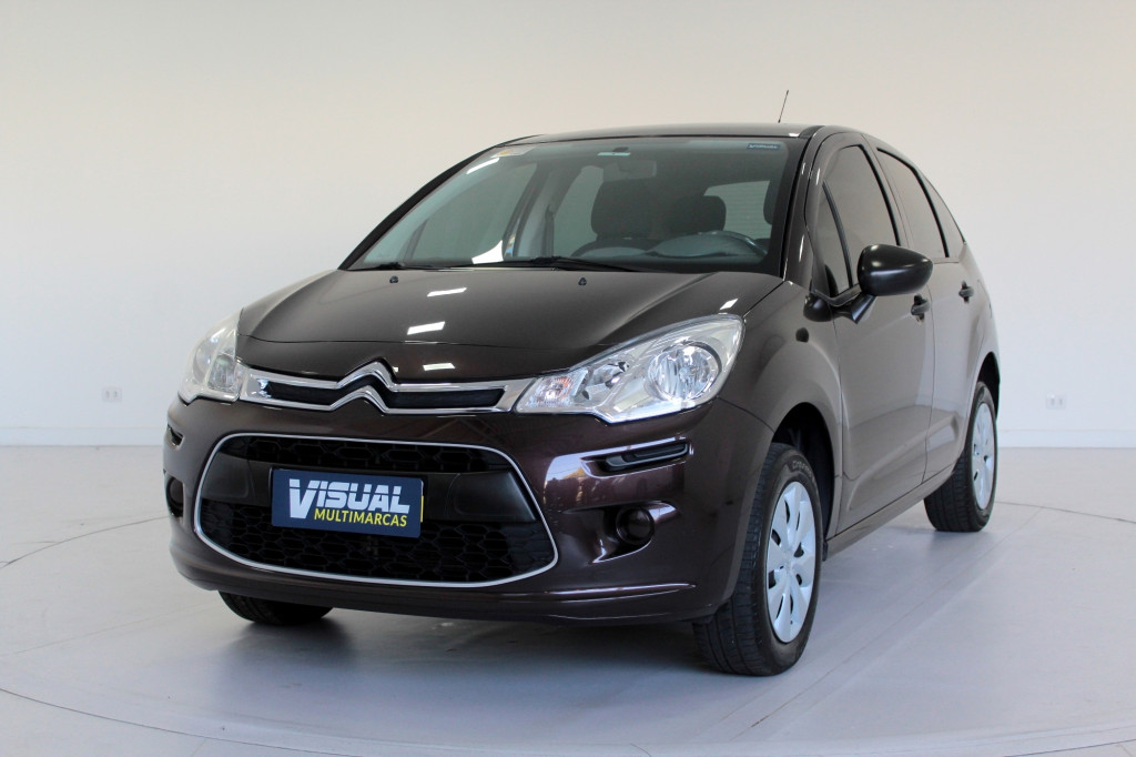 CITROËN C3 1.2 ORIGINE PURE TECH FLEX MANUAL - 2018 - MARROM CITROËN C3 1.2 ORIGINE PURE TECH FLEX MANUAL - 2018 - MARROM