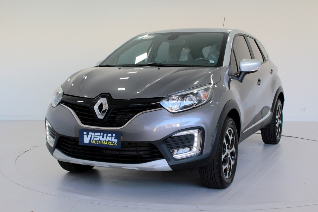 RENAULT CAPTUR 1.6 BOSE FLEX 4P AUTOMÁTICO CVT 6M - 2021 - CINZA RENAULT CAPTUR 1.6 BOSE FLEX 4P AUTOMÁTICO CVT 6M - 2021 - CINZA