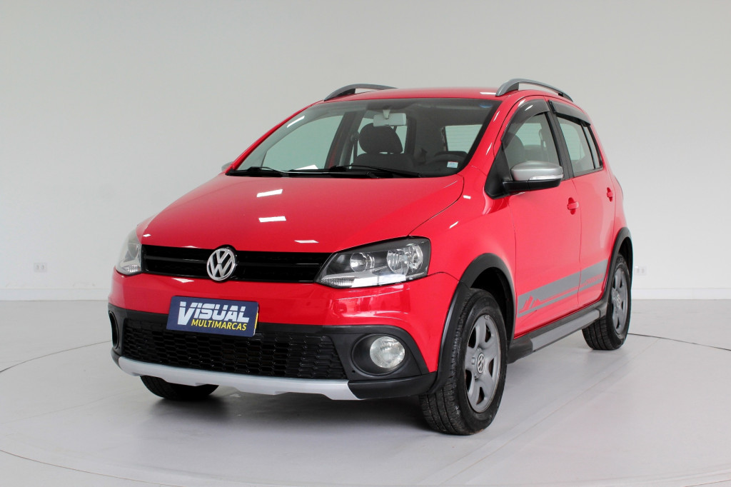 VOLKSWAGEN CROSSFOX 1.6 FLEX 4P MANUAL - 2012 - VERMELHO VOLKSWAGEN CROSSFOX 1.6 FLEX 4P MANUAL - 2012 - VERMELHO