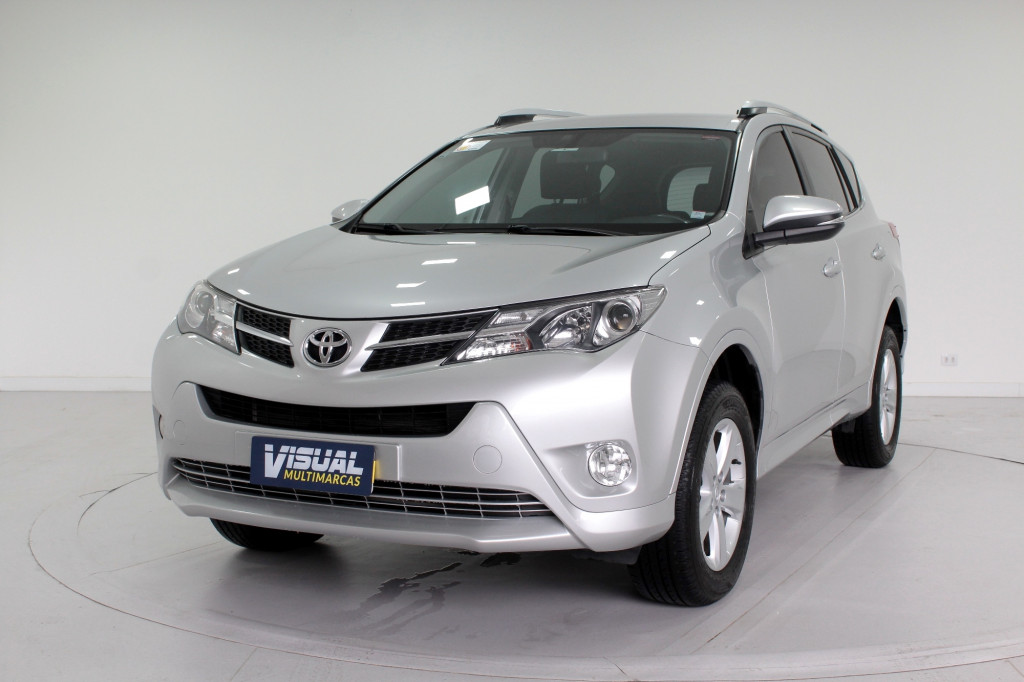 TOYOTA RAV4 2.0 4P AUTOMÁTICO CVT 7M - 2014 - PRATA TOYOTA RAV4 2.0 4P AUTOMÁTICO CVT 7M - 2014 - PRATA
