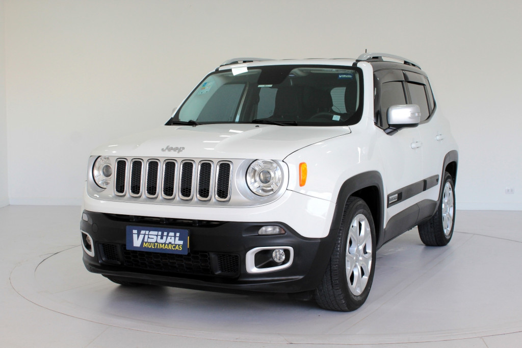 JEEP RENEGADE 1.8 LIMITED FLEX 4P AUTOMÁTICO 6M - 2018 - BRANCO JEEP RENEGADE 1.8 LIMITED FLEX 4P AUTOMÁTICO 6M - 2018 - BRANCO