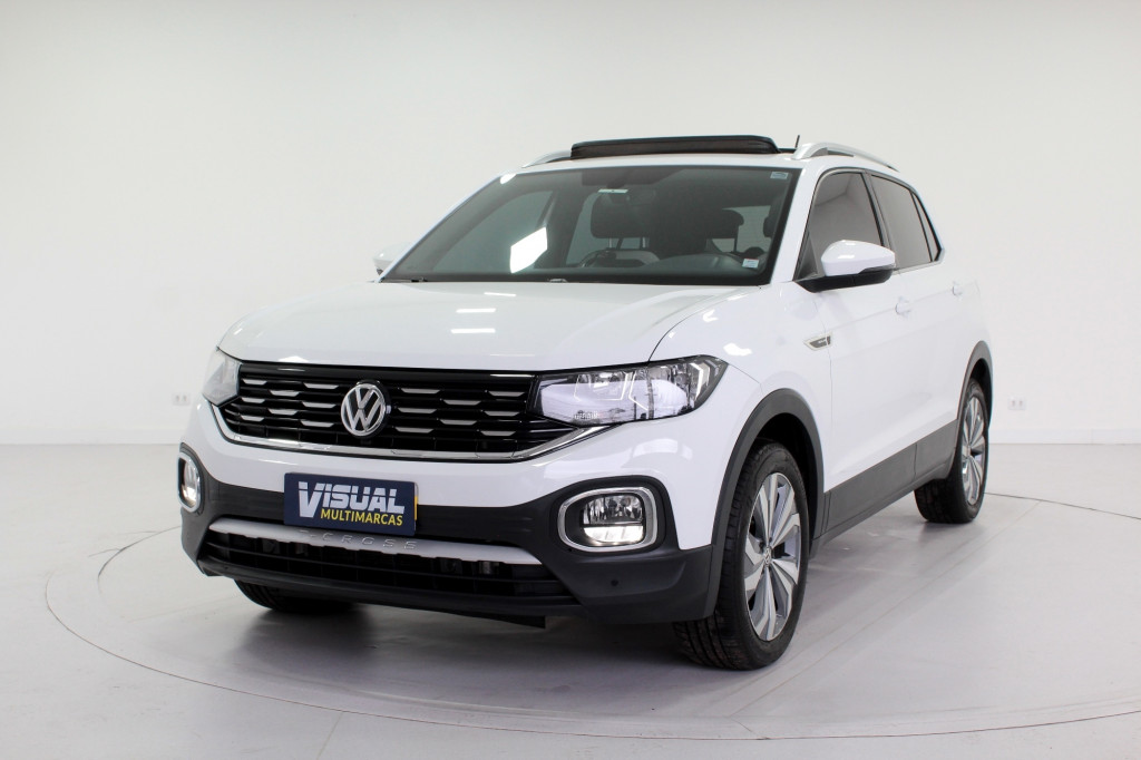 VOLKSWAGEN T-CROSS 1.4 250 TSI HIGHLINE FLEX AUTOMÁTICO 6M - 2020 - BRANCO VOLKSWAGEN T-CROSS 1.4 250 TSI HIGHLINE FLEX AUTOMÁTICO 6M - 2020 - BRANCO