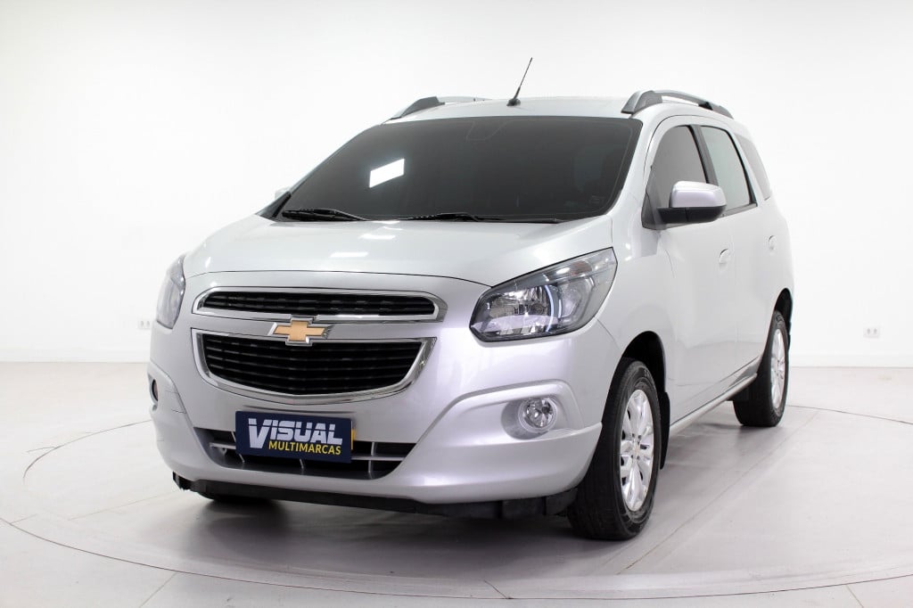 CHEVROLET SPIN 1.8 LTZ FLEX 7L AUTOMÁTICO 6M - 2018 - PRATA CHEVROLET SPIN 1.8 LTZ FLEX 7L AUTOMÁTICO 6M - 2018 - PRATA
