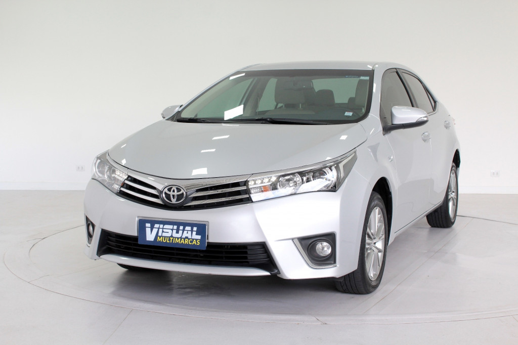 TOYOTA COROLLA 2.0 ALTIS FLEX AUTOMATICO CVT 7M - 2016 - PRATA TOYOTA COROLLA 2.0 ALTIS FLEX AUTOMATICO CVT 7M - 2016 - PRATA