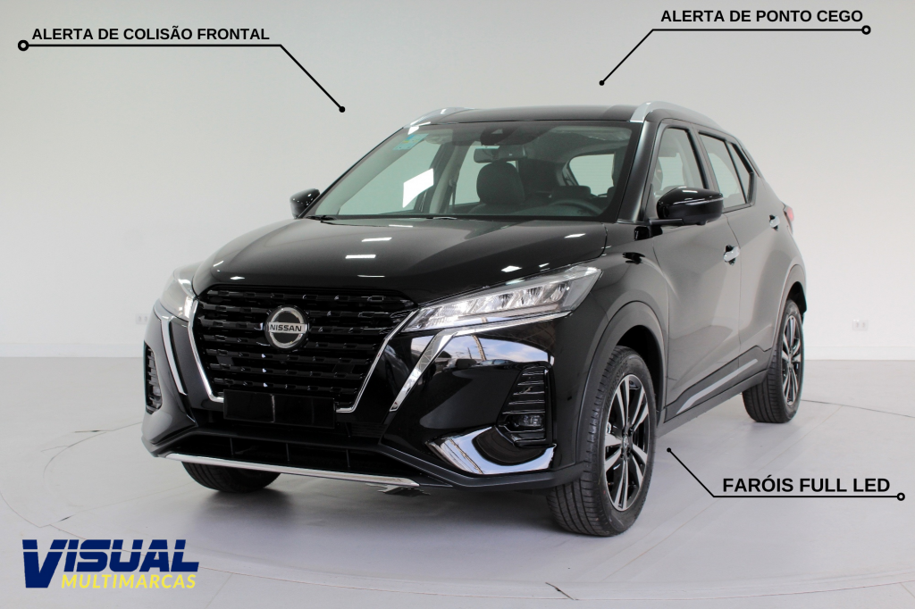 NISSAN KICKS 1.6 EXCLUSIVE FLEX AUTOMÁTICO CVT 6M - 2022 - PRETO ** 0 KM ** UNIDADE DÍSPONIVEL A PRONTA ENTREGA NISSAN KICKS 1.6 EXCLUSIVE FLEX AUTOMÁTICO CVT 6M - 2022 - PRETO ** 0 KM ** UNIDADE DÍSPONIVEL A PRONTA ENTREGA