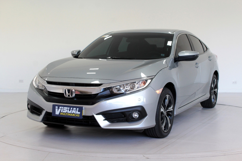 HONDA CIVIC 2.0 EXL FLEX AUTOMÁTICO CVT 7M - 2019 - PRATA HONDA CIVIC 2.0 EXL FLEX AUTOMÁTICO CVT 7M - 2019 - PRATA