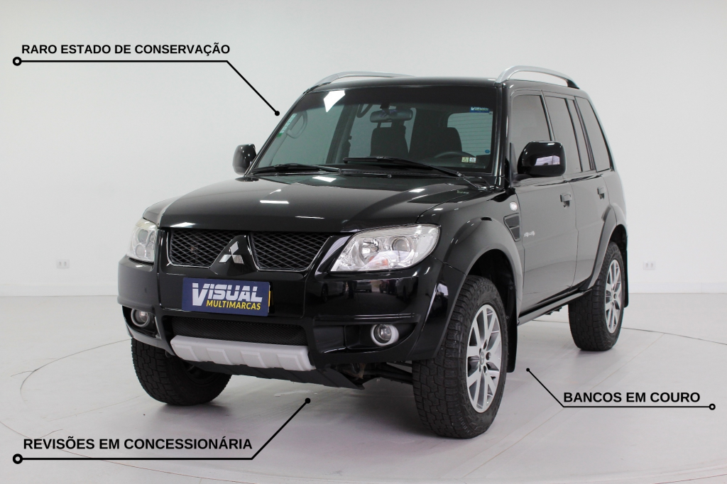 MITSUBISHI PAJERO TR4 2.0 4X4 FLEX AUTOMÁTICO - 2014 - PRETO MITSUBISHI PAJERO TR4 2.0 4X4 FLEX AUTOMÁTICO - 2014 - PRETO