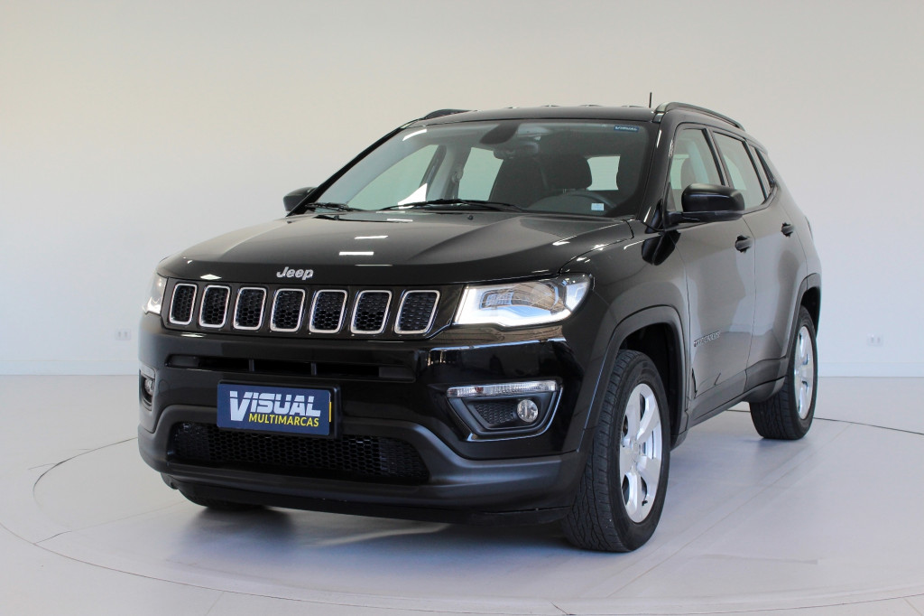 JEEP COMPASS 2.0 SPORT FLEX AUTOMÁTICO 6M - 2018 - PRETO JEEP COMPASS 2.0 SPORT FLEX AUTOMÁTICO 6M - 2018 - PRETO