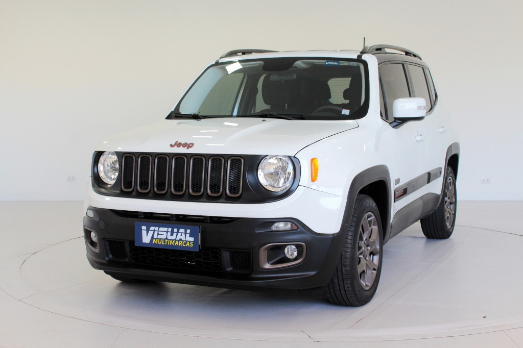 JEEP RENEGADE 1.8 SPORT 75 ANOS FLEX AUTOMÁTICO 6M - 2016 - BRANCO JEEP RENEGADE 1.8 SPORT 75 ANOS FLEX AUTOMÁTICO 6M - 2016 - BRANCO