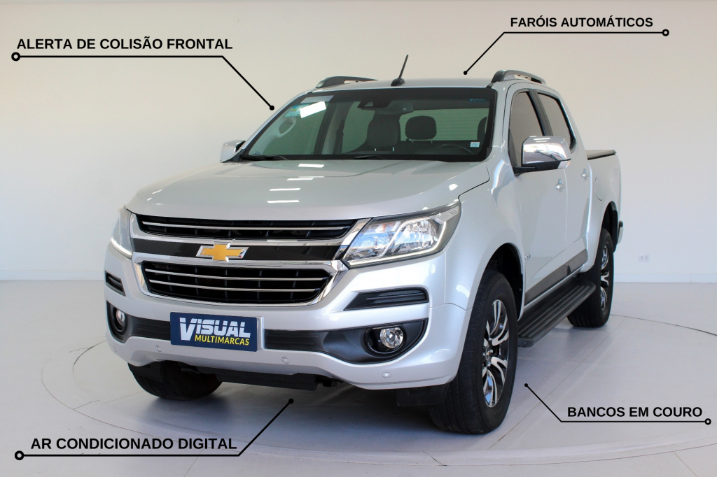 CHEVROLET S10 2.5 LTZ 4X4 CD FLEX AUTOMÁTICO 6M - 2019 - PRATA CHEVROLET S10 2.5 LTZ 4X4 CD FLEX AUTOMÁTICO 6M - 2019 - PRATA