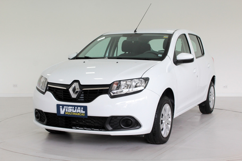 RENAULT SANDERO 1.6 EXPRESSION FLEX MANUAL - 2020 - BRANCO RENAULT SANDERO 1.6 EXPRESSION FLEX MANUAL - 2020 - BRANCO
