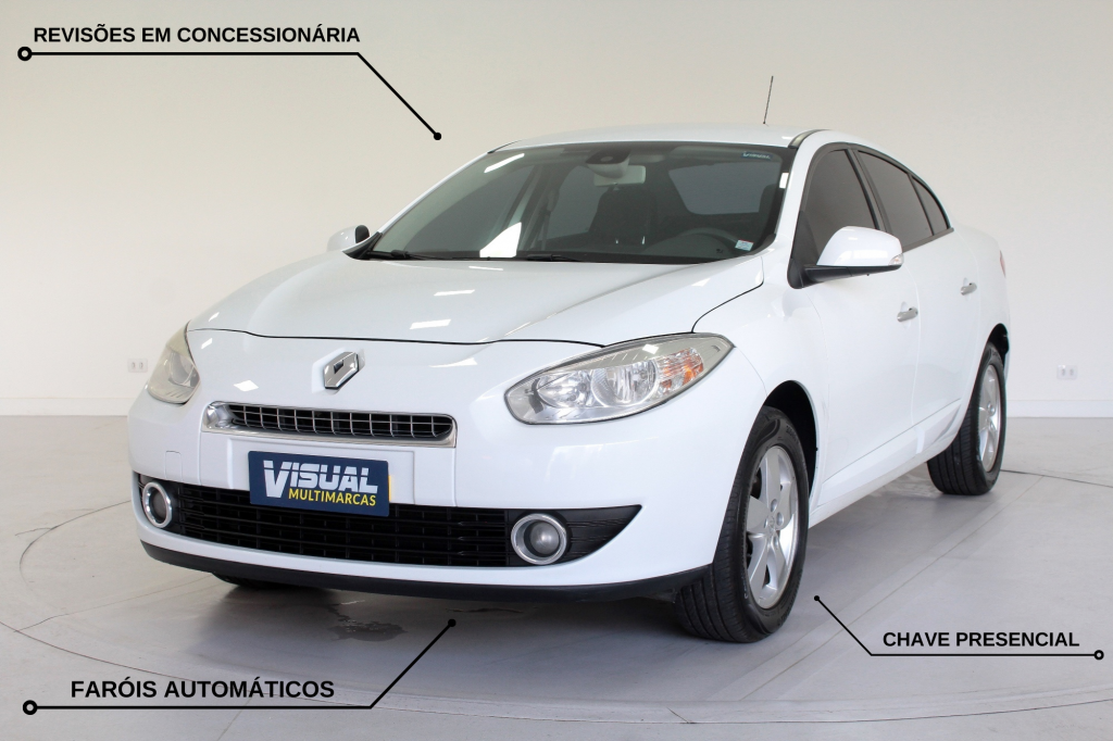 RENAULT FLUENCE 2.0 DYNAMIQUE FLEX MANUAL 6M - 2013 - BRANCO RENAULT FLUENCE 2.0 DYNAMIQUE FLEX MANUAL 6M - 2013 - BRANCO