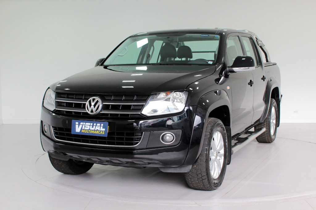 VOLKSWAGEN AMAROK 2.0 HIGHLINE 4X4 CD TURBO DIESEL MANUAL 6M - 2012 - PRETO VOLKSWAGEN AMAROK 2.0 HIGHLINE 4X4 CD TURBO DIESEL MANUAL 6M - 2012 - PRETO