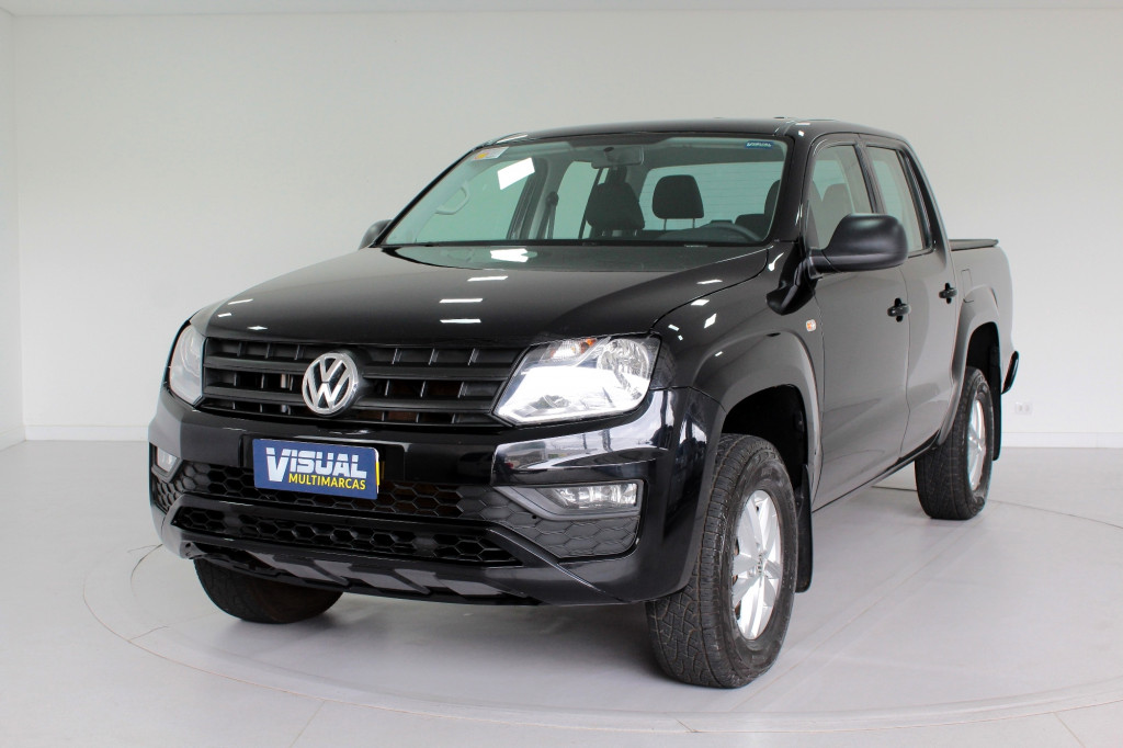 VOLKSWAGEN AMAROK 2.0 SE 4X4 CD TURBO DIESEL MANUAL 6M - 2019 - PRETO VOLKSWAGEN AMAROK 2.0 SE 4X4 CD TURBO DIESEL MANUAL 6M - 2019 - PRETO