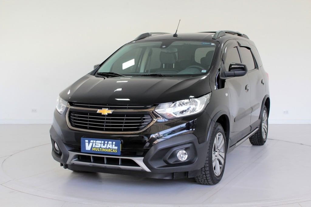 CHEVROLET SPIN 1.8 ACTIV FLEX 4P AUTOMÁTICO 6M - 2019 - PRETO CHEVROLET SPIN 1.8 ACTIV FLEX 4P AUTOMÁTICO 6M - 2019 - PRETO
