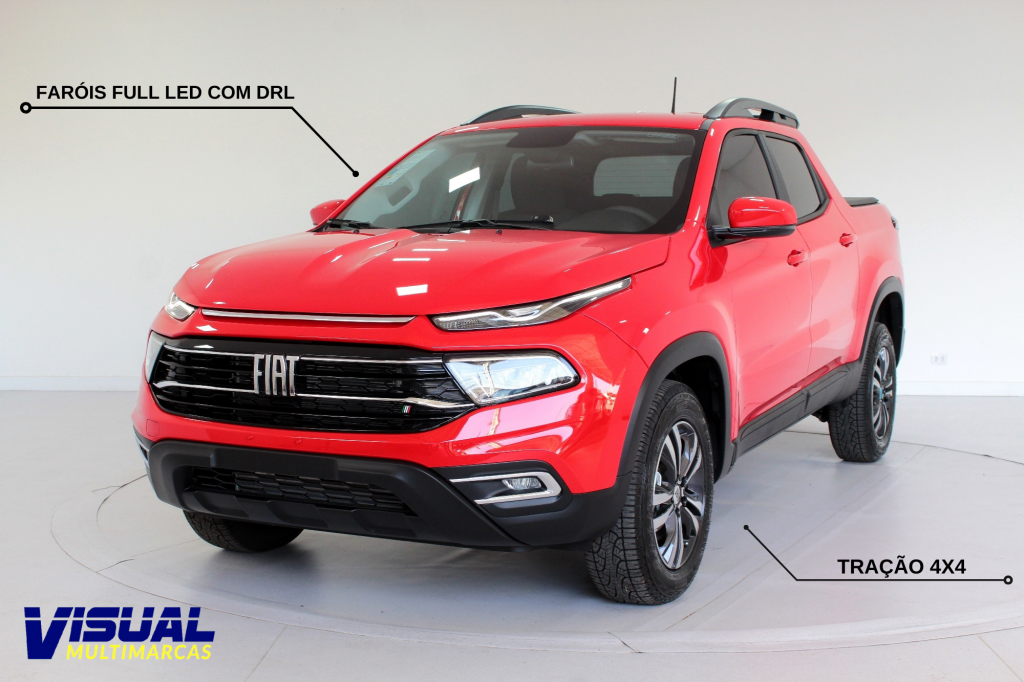 FIAT TORO 2.0 FREEDOM TURBO DIESEL 4X4 AUTOMÁTICO 9M - 2022 - VERMELHO ** 0 KM ** UNIDADE DISPONÍVEL A PRONTA ENTREGA FIAT TORO 2.0 FREEDOM TURBO DIESEL 4X4 AUTOMÁTICO 9M - 2022 - VERMELHO ** 0 KM ** UNIDADE DISPONÍVEL A PRONTA ENTREGA