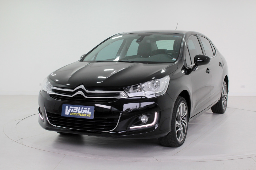 CITROËN C4 LOUNGE 1.6 TURBO TENDANCE FLEX AUTOMÁTICO 6M - 2017 - PRETO CITROËN C4 LOUNGE 1.6 TURBO TENDANCE FLEX AUTOMÁTICO 6M - 2017 - PRETO