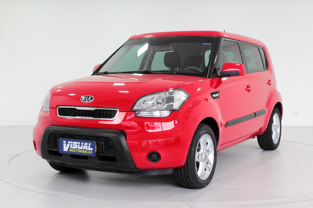 KIA SOUL 1.6 EX FLEX MANUAL - 2011 - VERMELHO KIA SOUL 1.6 EX FLEX MANUAL - 2011 - VERMELHO
