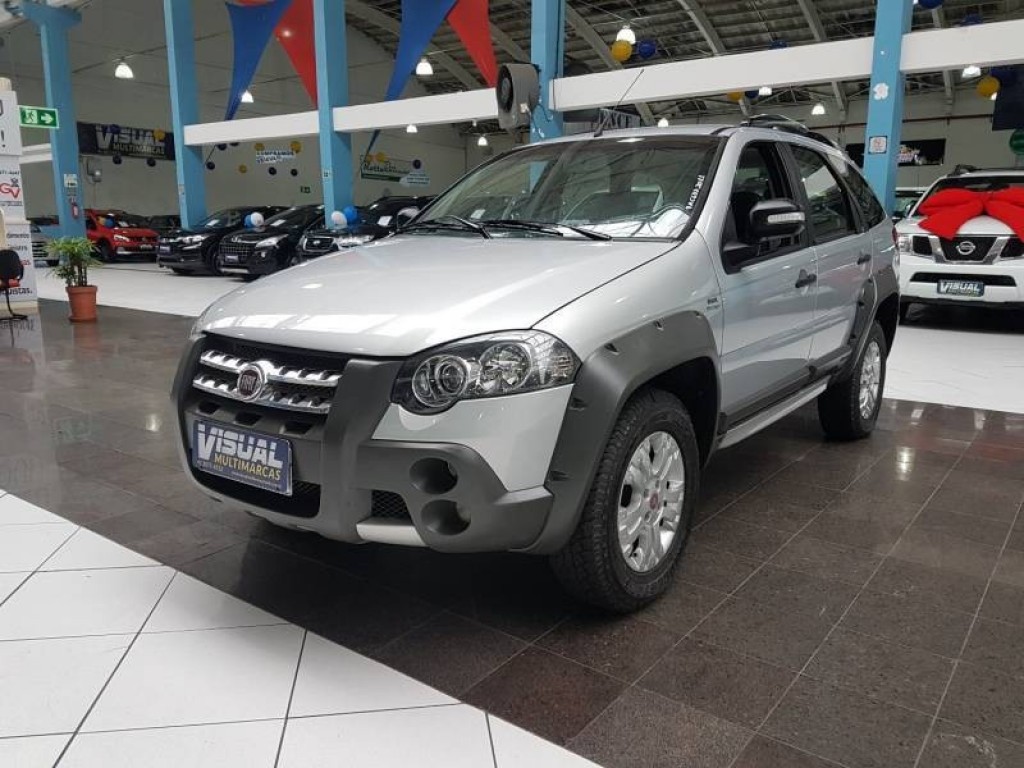 FIAT PALIO WEEKEND ADVENTURE 1.8 FLEX 4P AUTOMATIZADO 5M - 2011 - PRATA FIAT PALIO WEEKEND ADVENTURE 1.8 FLEX 4P AUTOMATIZADO 5M - 2011 - PRATA
