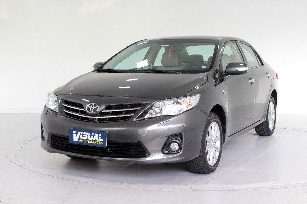 TOYOTA COROLLA 2.0 ALTIS FLEX AUTOMATICO - 2012 - CINZA TOYOTA COROLLA 2.0 ALTIS FLEX AUTOMATICO - 2012 - CINZA