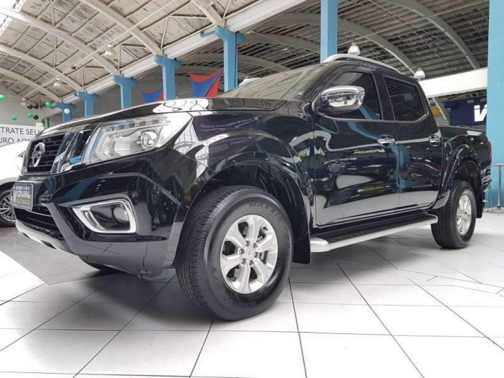 NISSAN FRONTIER LE CD 2.3 4X4 DIESEL 7M AUTOMÁTICO 4P - 2018 - PRETO NISSAN FRONTIER LE CD 2.3 4X4 DIESEL 7M AUTOMÁTICO 4P - 2018 - PRETO