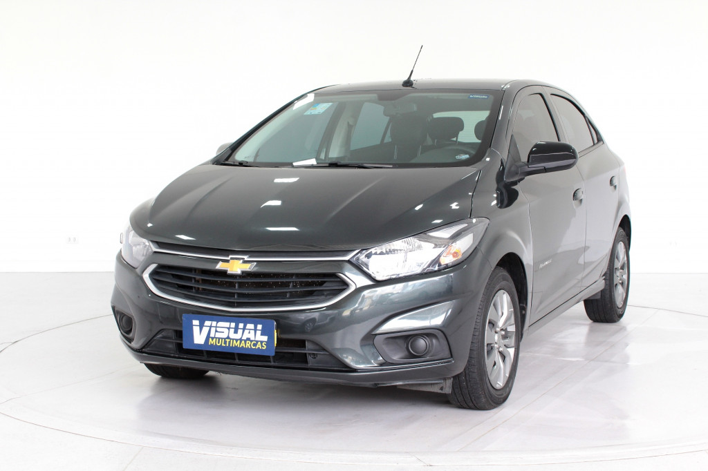 CHEVROLET ONIX 1.4 ADVANTAGE FLEX AUTOMÁTICO 6M - 2019 - CINZA CHEVROLET ONIX 1.4 ADVANTAGE FLEX AUTOMÁTICO 6M - 2019 - CINZA