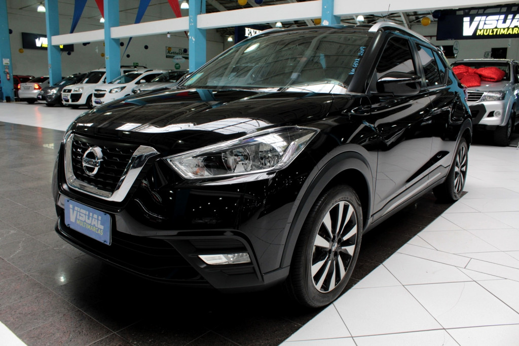 NISSAN KICKS SV 1.6 FLEX 4P AUTOMÁTICO CVT - 2017 - PRETO NISSAN KICKS SV 1.6 FLEX 4P AUTOMÁTICO CVT - 2017 - PRETO