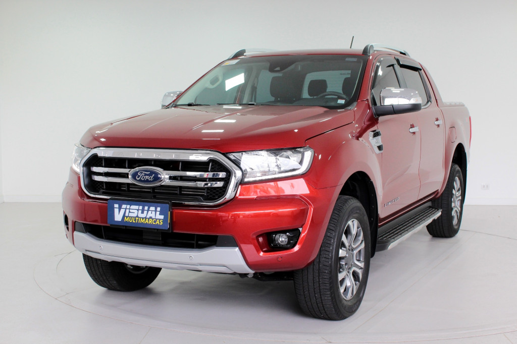 FORD RANGER 3.2 LIMITED 4X4 CD TURBO DIESEL AUTOMÁTICO 6M - 2020 - VERMELHO FORD RANGER 3.2 LIMITED 4X4 CD TURBO DIESEL AUTOMÁTICO 6M - 2020 - VERMELHO