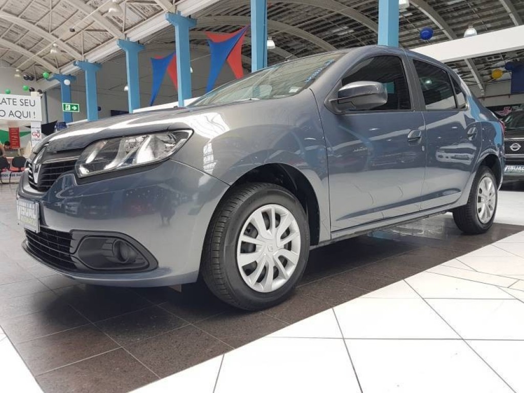 RENAULT LOGAN EXPRESSION 1.6 FLEX 4P MANUAL - 2017 - CINZA RENAULT LOGAN EXPRESSION 1.6 FLEX 4P MANUAL - 2017 - CINZA