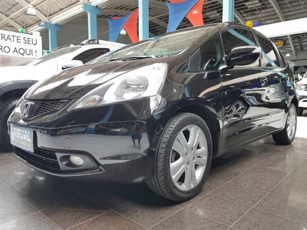 HONDA FIT EXL 1.5 FLEX 4P AUTOMÁTICO 5M - 2010 - PRETO HONDA FIT EXL 1.5 FLEX 4P AUTOMÁTICO 5M - 2010 - PRETO