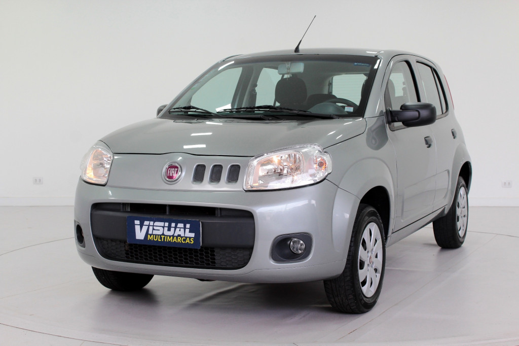 FIAT UNO 1.0 VIVACE FLEX MANUAL - 2014 - CINZA FIAT UNO 1.0 VIVACE FLEX MANUAL - 2014 - CINZA