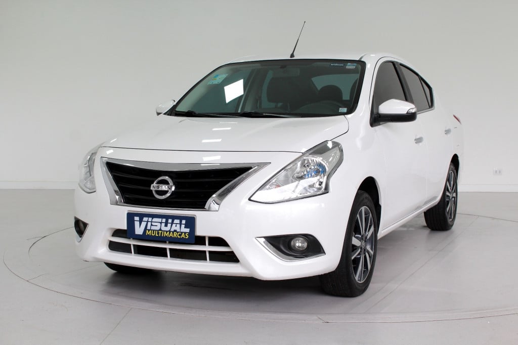 NISSAN VERSA 1.6 SL FLEX AUTOMÁTICO CVT - 2019 - BRANCO PÉROLA NISSAN VERSA 1.6 SL FLEX AUTOMÁTICO CVT - 2019 - BRANCO PÉROLA